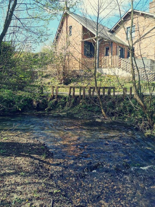 Maison avec bain nordique et étang privé – Image 19